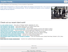 Tablet Screenshot of gauklerpointe.com